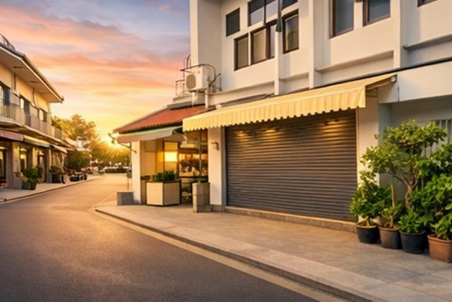 ตลาดปัฐวิกรณ์ 1.5กม. ทำเลนวมินทร์ 38-44 ใกล้ CJ Mall 20 ตร.ว.2 ชั้นครึ่ง ให้เช่าอาคารพาณิชย์ 3 นอน 2 น้ำ