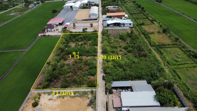 ขายที่ดิน 3 ไร่ ถูกมาก คลองขุนศรี ไทรใหญ่ นนทบุรีรายละเอียด - เนื้อที่รวม 3 ไร่ ( 1,200 ตารางวา )- โฉนด 3 แปลง แปลงละ 1 ไร่ - หน้ากว้าง 90 เมตร ลึก 52 เมตร - ถมแล้วทั้งแปลง จุดเด่น/สถานที่ใกล้เคียง- ราคาถูกมากเมื่อเทียบกับข้างเคียง - เหมาะทำโกดัง โรงงาน ออฟฟิศ บ้านพักอาศัย- วัดคลองขุนศรี- ถนนบางบัวทอง สุพรรณบุรี- ถนนปทุมธานี บางเลน- ถนน อย.3006พิกัด : https://maps.app.goo.gl/JgPdfiypPpRUeHFc7ไร่ละ 2,500,000 บาท (ตารา�