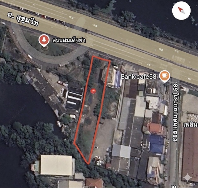 BL181 ขายที่ดินติดถนนสุขุมวิท ใกล้ BTS เคหะฯ ทำเลหายาก เหมาะพัฒนาโครงการ สมุทรปราการติดต่อ Agent คุณบัว (Bua)Tel: 093-646-4597 LINE ID: Bua093ราคา 88,000 บาทต่อตารางวารายละเอียดโอกาสลงทุนที่ดินศักยภาพสูงบนถนนสุขุมวิท ทำเล Rare Item ในโซนสมุทรปราการ ติดถนนใหญ่ ใกล้รถไฟฟ้า และอยู่ในย่านที่มีการเติบโตต่อเนื่อง เหมาะสำหรับนักลงทุนและผู้พัฒนาโครงการที่มองหาทำเลพร้อมสร้างมูลค่าที่ดินแปลงนี้ตั้