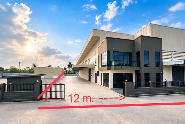 BST1078 ให้เช่าโกดัง 5,700 ตร.ม. สมุทรสาคร ใกล้ถนนเอกชัย พระราม 2 รถเทรลเลอร์เข้าได้ เหมาะคลังสินค้าและโรงงานติดต่อ Agent คุณบัว (Bua)Tel: 093-646-4597 LINE ID: Bua093ราคา 250,000 บาทต่อเดือนประเภท โกดัง คลังสินค้า โรงงานที่ตั้ง กระทุ่มแบน สมุทรสาครขนาดพื้นที่พื้นที่รวมสูงสุด 5,700 ตารางเมตรมีตัวเลือกเช่า 2 ขนาดOption 1พื้นที่รวม 3,200 ตารางเมตรราคา 200,000 บาทต่อเดือนOption 2พื้นที่รวม 5,700 ตารางเมตรราคา 250,000 บาทต่อเดือ