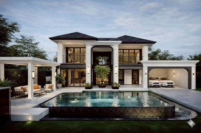 The Grand #Saraphi 28.9 ล้าน — #คฤหาสน์หรู Modern Classic บนที่ดินกว่าครึ่งไร่! มอบทั้งความสง่างาม ความเป็นส่วนตัว และฟังก์ชันครบสำหรับครอบครัวใหญ่ที่ต้องการ คุณภาพชีวิตที่ดีที่สุด กำหนดสร้างเสร็จ 31 มีนาคม 2569ขนาดที่ดิน: 212 ตร.ว. (กว่าครึ่งไร่) ถนนหน้าบ้านกว้าง 8 เมตรพื้นที่ใช้สอย 426 ตร.ม.6 ห้องนอน7 ห้องน้ำ1 ห้องนอนแม่บ้าน + 1 ห้องน้ำแม่บ้านสระว่ายน้ำส่วนตัวขนาดใหญ่ 5 × 9.5 เมตรออกแบบเพื่อผู้�