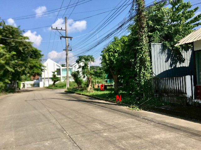 ขายที่ดินเปล่า คุ้มพญา หางดง ถ.เชียงใหม่-หางดง เนื้อที่ 79 ตร.ว. ต.บ้านแหวน อ.หางดง จ.เชียงใหม่ที่ดินในโครงการ คุ้มพญา จากถนนหางดง เพียง 450 เมตร ที่ดินแปลงหัวมุม ติดถนน 2 ด้าน ทิศตะวันออกและทิศเหนือความกว้างและลึกที่ดินโดยประมาณด้านทิศเหนือ 21 เมตร ด้านทิศตะวันออก 15 เมตรพื้นที่ดินผังเมืองสีเหลือง ที่อยู่อาศัย แปลงสวย สี่เหลี่ยมผืนผ้า ทำเลดี การเดินทางสะดวก ระบ�