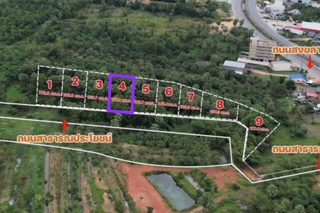 ที่ดินวิวภูเขาในตำบลสทิงหม้อ อำเภอสิงหนคร จังหวัดสงขลา แปลงย่อยขนาดกำลังดี เหมาะสำหรับสร้างบ้านพักอาศัย บ้านสวน หรือซื้อเก็บลงทุนระยะยาวทำเลใกล้ถนนสงขลา-ระโนด มีถนนสาธารณประโยชน์กว้าง 7 เมตรเข้าถึงแปลง ใช้งานได้จริงและมีโอกาสเพิ่มมูลค่าในอนาคตรายละเอียดที่ดิน- โฉนดเลขที่ 58079- เนื้อที่ 151.2 ตารางวา- ติดถนนสาธารณประโยชน์กว้าง 7 เมตร- ถนนหน้าแปลงทำใหม่ ลงล
