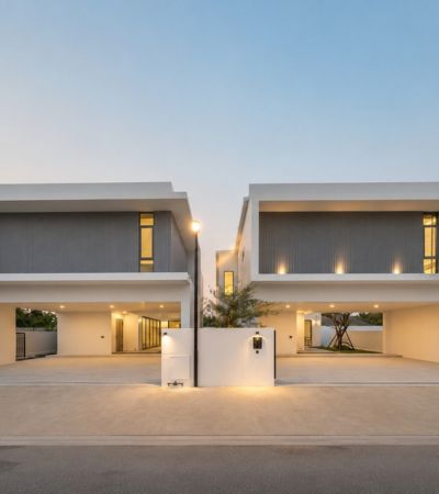 ราคาเริ่มต้น  6.39 ล้านบาทบ้านเดี่ยว - สันปูเลย สไตล์ Modern Minimal พร้อม Private Courtyard .ฟรี Fixed Furniture ทั้งหลังแปลง A4• พื้นที่ใช้สอย 193 ตร.ม.• ขนาดที่ดิน 53 ตร.ว..ฟังก์ชันบ้าน• 2 ห้องนอน Master• 1 ห้องนอนล่าง• 3 ห้องน้ำ• 1 ห้องครัว• 1 ห้องรองเท้า• ที่จอดรถ 3 คัน.จุดเด่นการออกแบบ• บ้านเดี่ยวสไตล์โมเดิร์นมินิมอล• โถงสูง 6.3 เมตร โปร่ง โล่ง สบาย• Courtyard กลางบ้าน เพิ่มแสงและธรรมชาติ• ดีไซน์ U-Shape ให้บ้านดูอบอุ่
