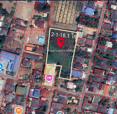ขายที่ดินผังสีส้ม ใจกลางเมืองราชบุรี เนื้อที่: 2 ไร่ 1 งาน 18.1 ตารางวา ต.หน้าเมือง อ.เมืองราชบุรี ราคา 9,180,000 บาทรหัส TTR 2853โอกาสทอง! ขายที่ดินผังสีส้ม ใจกลางเมืองราชบุรี เนื้อที่กว่า 2 ไร่เศษทำเลที่ตอบโจทย์ทุกการลงทุน ไม่ว่าจะสร้างหอพัก อพาร์ทเม้นท์ หรือโฮมออฟฟิศ ด้วยตำแหน่งที่ตั้งใจกลางชุมชน เดินทางสะดวกสบาย บนถนนมนตรีสุริยวงศ์เนื้อที่: 2 ไร่ 1 งาน 18.1 ตารางวารูปแปล�