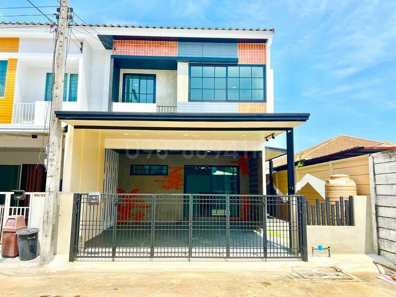 ทาวน์เฮ้าส์ 2 ชั้นชื่อโครงการ : เดอะทรัสต์ ทาวน์ วงแหวน-ลำลูกกา The Trust Town Wongwaen - Lamlukka** รายละเอียด ** เนื้อที่ 27.5 ตรว.3 ห้องนอน 2 ห้องนํ้า2 ที่จอดรถหน้าบ้านหันหน้าทางทิศใต้ราคาขาย 3.09 ล้านบาท****อัตราการผ่อน 8700/เดือน ระยะเวลาในการผ่อนนาน 35 ปี คำนวนที่อัตราดอกเบี้ย 3 %ต่อปี****ส่วนกลาง :รปภ. , สระว่ายน้ำ , สนามเด็กเล่น , สวนหย่อม , CCTVใกล้จุดขึ้น - ลงวงแหวนฯ เพียง 500 ม. ห้างสรรพสินค้าชั้นนำ รอง�