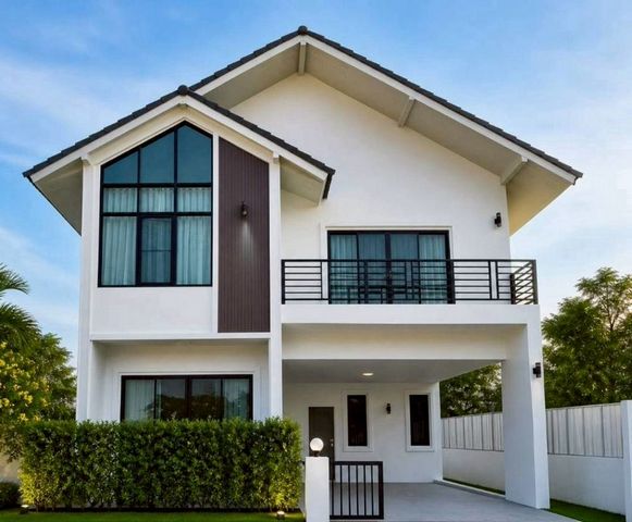 โซนหางดง ขาย 5.5 ล้าน บ้านใหม่หลังใหญ่ 2 ชั้น ทำเลคุณภาพ #ใกล้กาดฝรั่ง บ้านโมเดิร์นดีไซน์ทันสมัย ออกแบบเพื่อชีวิตที่มีคุณภาพ อยู่สบาย เป็นส่วนตัว บ้านสวย ทำเลดี #หิ้วกระเป๋าเข้าอยู่ได้ทันที!รายละเอียดบ้าน4 ห้องนอน4 ห้องน้ำ1 ห้องแต่งตัว (Master Bedroom)1 ห้องครัว1 ห้องเก็บของ2 ที่จอดรถจุดเด่นตัวบ้านห้องนอนชั้นบนมีห้องน้ำในตัวทุกห้องห้องชั้นล่างปรับเป็นห้องนอน / ห้องทำ�
