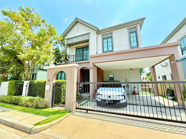 ราชพฤกษ์-345 โรบินสันไลฟ์สไตล์ ราชพฤกษ์ 1.05กม.  บ้านเดี่ยวสไตล์โมเดิร์น 4 นอน 4 น้ำ ใกล้รพ.ปากเกร็ด 2 1.2 กม. กว้างขวาง 54 ตร.ว.200 ตร.ม. 5 แอร์ 35,999 B-M. และส่วนกลางครบ บนทำเลราชพฤกษ์ 345 เงียบสงบ เป็นส่วนตัว เหมาะสำหรับอยู่อาศัย  เดินทางสะดวก รร.นานาชาติ ตลาด แยกขุนมหาดไทย  เชื่อมต่อถนนหลักได้ง่ายRatchaphruek-345, Robinson Lifestyle Ratchaphruek, 1.05 km. Modern style detached house 4 bed 4 bath near Pakkret 2 Hospital 1.2 km. Spacious 54 sq.wah 200 sq.m. with 5 a/c 35,999 B-M. Complete common area facilities on Ratchaphruek 345 in a