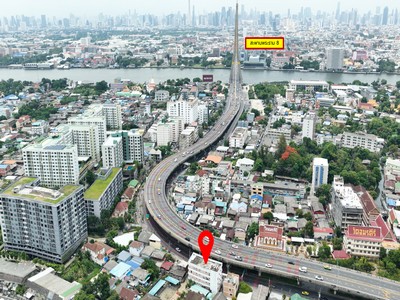 ตึกนี้พร้อมลงทุน!!! หอพักพร้อมร้านค้า! ติดถนน อรุณอัมรินทร์ วิวสะพานพระราม 8 ขายตึก อาคารพาณิชย์ หอพัก ริมถนน 5 คูหา 80 ตารางวา เหมาะทำหอพักรายวัน พร้อมร้านค้า มีที่จอดมอเตอร์ไซด์ ผังเมืองสีแดง รีบจับจองด่วน!! .TPI-3115.ที่อยู่:  ซอย อรุณอัมรินทร์ 51 แขวง บางยี่ขัน เขต บางพลัด  จังหวัด กรุงเทพมหานคร https://maps.app.goo.gl/mqSZ7aesf1HSLjCX6.รายละเอียด  - อาคารพาณิชย์ 5 คูหา  ที่ดิน เนื้อที่ 79.9 ตร.ว.  - พื้น