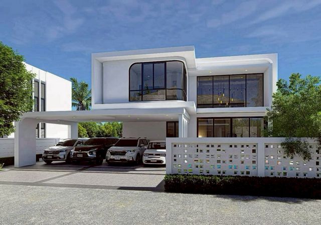 ราคาเริ่มต้นที่ 9.9 ล้าน Modern Luxury Pool Villa #บ้านแหวน #หางดง #เฟอร์นิเจอร์ครบ พร้อมเข้าอยู่ #หลังกาดฝรั่ง เป็นส่วนตัว ตอบโจทย์ครอบครัวใหญ่ อยู่สบายทุกช่วงวัย ใกล้เมือง ใกล้โรงเรียนนานาชาติรายละเอียดบ้านที่ดิน 80 ตร.วาพื้นที่ใช้สอย 400 ตร.ม.4 ห้องนอน (ห้องน้ำในตัวทุกห้อง)5 ห้องน้ำห้องนอนด้านนอก 1 ห้องห้องเก็บของใต้บันได 1 ห้องห้องรับแขก 1 ห้องห้องพักผ่อน 1 ห้องห้องครัว พร้อมเค
