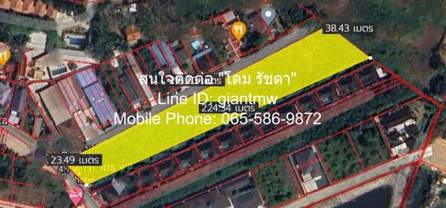 DSL-082.2สนใจติดต่อ: โดม รัชดา (Exclusive Contract)Line ID: 0655869872 หรือ giantmw หรือ @yem0202nFacebook: https://bit.ly/3vdegO8Fanpage: https://bit.ly/488TrlDสนใจสั่งซื้อหนังสือ ALCPT ติดต่อตาม Contact ด้านบน: https://www.youtube.com/watch?v=rNYxsRQsEQghttps://www.youtube.com/watch?v=mfhKv9VnSp4&t=164s.แบ่งขายที่ดินติดถนน และลำรางสาธารณะ บ้านป่าหลาย อ.เมือง จ.ภูเก็ต แปลงละ 200 ตร.ว., ราคา 7.9 ล้านบาท .รายละเอียดทรัพย์:1. เอกสารสิทธิ์: โฉนด (น.ส.4 จ) ทั้งหมด เนื้อที่ 4-2-46.6 ไร่ 2. ที่ดินติดถนนป่าหลาย 2 โดยมีหน้าที่ดินกว้างต�