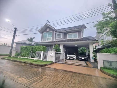 ขาย หมู่บ้านบุราสิริ ปัญญารามอินทรา ถนนเลียบคลองสอง หลังมุมราคาขาย 7,490,000 บาท#รายละเอียดประเภททรัพย์ : บ้านเดี่ยว 2ชั้นที่ตั้ง : ถนนเลียบคลองสองเนื้อที่ : 65.10 ตารางวาพื้นที่ใช้สอย : 171 ตารางเมตรทิศหน้าทรัพย์ : ใต้จำนวนห้อง : 3 ห้องนอน 3 ห้องน้ำ, ห้องแม่บ้าน+ห้องน้ำเครื่องปรับอากาศ : 4 เครื่องที่จอดรถ : 2 จอดในบ้าน 2 จอดนอกบ้านมีพื้นที่ข้างบ้านและบ่อปลาในบ้านตกแต่งแล้ว แ�