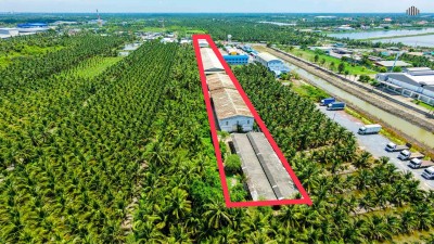 Rare Asset ขายโรงงานขนาดใหญ่ สมุทรสาคร รองรับโรงงานผลิต คลังสินค้า และโลจิสติกส์.TPI-3143.ที่ตั้งตำบลหลักสาม อำเภอบ้านแพ้ว จังหวัดสมุทรสาครGoogle Maps:https://maps.app.goo.gl/o5CLMKnXF89nLUK68.รายละเอียดทรัพย์โอกาสสำหรับนักลงทุนและผู้ประกอบการที่กำลังมองหาโรงงานขนาดใหญ่ในทำเลศักยภาพ จังหวัดสมุทรสาคร.ขายโรงงานพร้อมสิ่งปลูกสร้างครบครัน บนที่ดินขนาด 5 ไร่ 82.4 ตารางวา ประกอบด้วยอาคารโรงงานจำนวน 3 ห