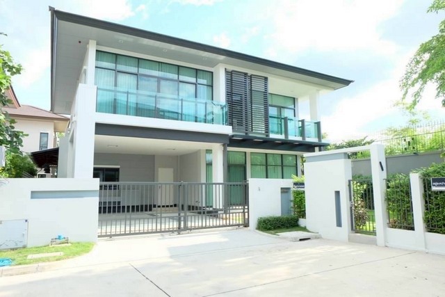 ให้เช่า #บ้านเดี่ยว หมู่บ้านเศรษฐสิริ อ่อนนุช-ศรีนครินทร์ ติดถนนกาญจนาภิเษก #ใกล้สวนหลวงร9 #ใกล้สนามบินสุวรรณภูมิ095-164-2956