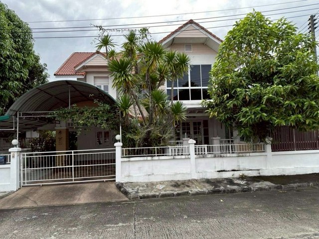 บ้าน 2 ชั้น หลังมุม ทำเลศักยภาพ บรรยากาศดี ลมดี หางดง