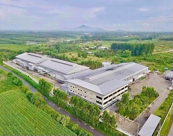 ขายโรงงานชลบุรี บ่อทอง สภาพใหม่ พร้อมที่ดิน 58 ไร่ พร้อมใบอนุญาติโรงงาน รง.4 ราคา 320,000,000 บาทรายละเอียดโรงงานพร้อมสำนักงาน สภาพใหม่มากเนื้อที่ 58 ไร่รถเทรเลอร์เข้าออกได้ รับน้ำหนักได้ 3 ตัน/ตารางเมตร หม้อแปลง 2 ลูก ขนาด  800 , 800 kva มีอาคารและที่พักพร้อมใช้งาน- สำนักงานใหญ่ 3 ชั้น, โรงงาน A, โรงงาน B, โรงงาน C- สำนักงานฝ่ายผลิต- หอพักเจ้าหน้าที่ 16 ห้อง,หอพักพนักงาน 2 ชั้น 35 ห้อง- ป้อ