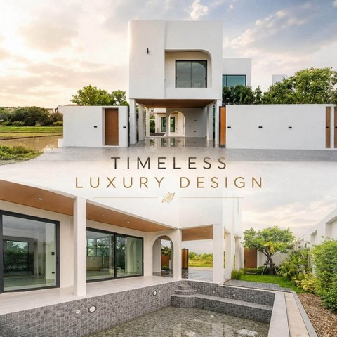 ราคาเริ่มต้นเพียง 13.99 ล้าน 100 ตรว. #โซนหางดง Luxury Modern Pool Villa ท่ามกลาง #วิวภูเขา #วิวทุ่งนา บนทำเลศักยภาพใกล้ #Lanna International School เพียง 900 เมตร #เหมาะทั้งอยู่อาศัยและลงทุนบ้านแปลง V1 พร้อมเข้าอยู่ที่ดิน 100 ตารางวาพื้นที่ใช้สอยประมาณ 550 ตารางเมตร4 ห้องนอน4 ห้องน้ำสระว่ายน้ำส่วนตัว ขนาด 8 × 5 เมตร ลึก 1.2 เมตรราคาเริ่มต้นเพียง 13.99 ล้านบาทพร้อม Built-in และเฟอร์นิเจอร์ครบ เพียง 15.99 ล้านบาทค่าภาษีและ�