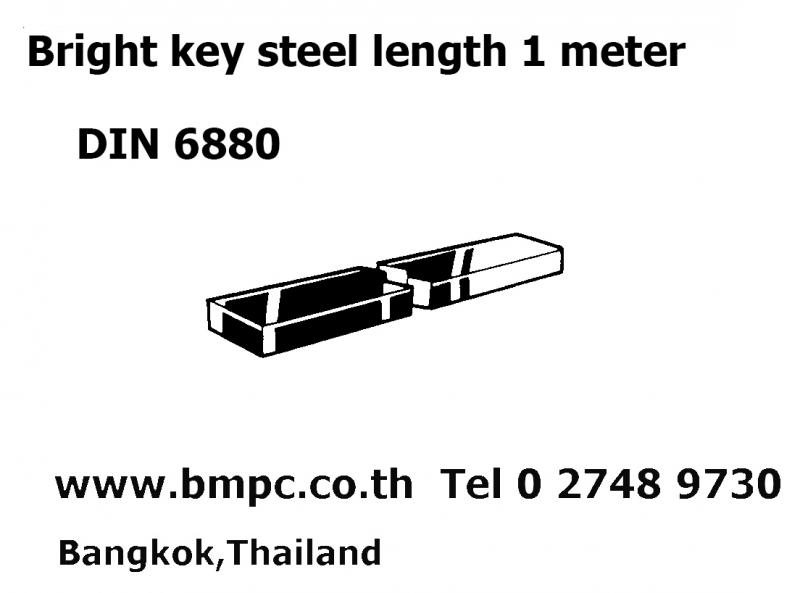 &nbsp; Bright Key Length 1 meter  &nbsp;&nbsp;&nbsp;&nbsp; Standard : DIN6880  &nbsp;  Material : &nbsp;Steel 45K  &nbsp;&nbsp;&nbsp;&nbsp;&nbsp;&nbsp;&nbsp;&nbsp;&nbsp;&nbsp;&nbsp;&nbsp;&nbsp;&nbsp;&nbsp;&nbsp;&nbsp; Stainless steel 316  &nbsp;  Size (mm.)&nbsp; 3x3, 4x4, 5x5, 6x6, 7x7, 8x7, 8x8,10x8, 10x10, 12x8, 12x12, 14x9, 14x14, 16x10, 16x16, 18x11, 18x18, 20x12, 20x20, 22x14, 22x22, 25x14, 28x16, 32x18, 36x20, 40x22, 45x25  &nbsp;  &nbsp;&nbsp;&nbsp;&nbsp; &nbsp;&nbsp;&nbsp;ฝ่ายขายติดต่อ&nbsp; เอก 0818219172 , อรุณลักษณ์ &nbsp;0819126715, &nbsp;สุพัฒตรา&nbsp; &nbsp;0818353359&nbsp;   &nbsp;&nbsp;&nbsp;&nbsp;&nbsp; สำนักงานโทร &nbsp;027489730&nbsp;&nbsp;&nbsp; Fax &nbsp;&nbsp;027489852   &nbsp;&nbsp;&nbsp;&nbsp;&nbsp;&nbsp; www.bmpc.co.th,&nbsp; sales@bmpc.co.th, customerservice@bmpc.co.th  &nbsp;  Line ID : &nbsp;bmpcek&nbsp;&nbsp; &nbsp; &nbsp; &nbsp;  