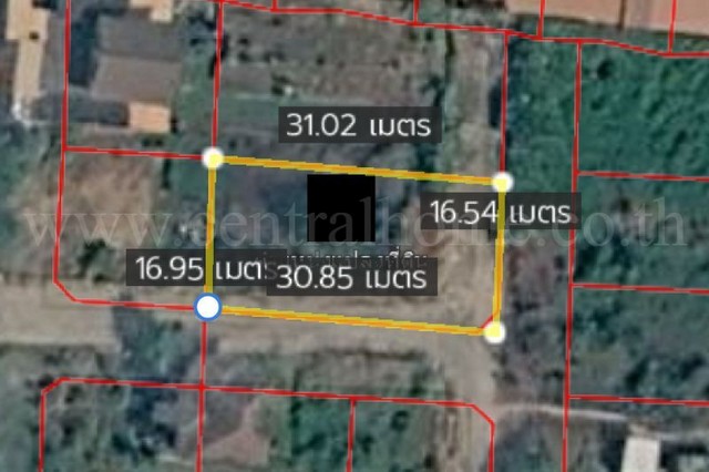 รหัสทรัพย์ : 7269ที่ดินเปล่า 132 ตร.ว. ซอยวัดลาดปลาดุก บางบัวทอง ที่ดินแปลงมุม บรรยากาศเงียบสงบที่ตั้ง : ตำบลบางคูรัด อำเภอบางบัวทอง จังหวัดนนทบุรี 11110รายละเอียดทรัพย์- ที่ดินเปล่า เนื้อที่ 132 ตารางวา ด้านกว้างติดถนนประมาณ 31 เมตร ลึกประมาณ 16.5 เมตร- เหมาะสำหรับปลูกสร้างบ้านเดี่ยว, บ้านพักอาศัย หรือทำเป็นโฮมออฟฟิศ- บรรยากาศเงียบสงบ เป็นส่วนตัว ไม่แออัด เหมาะสำหรับกา�