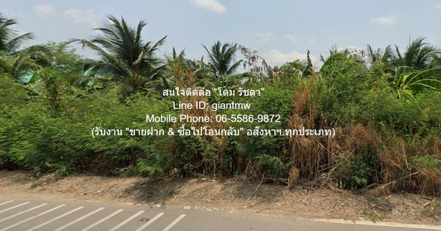รหัสทรัพย์: DSL-1357Line ID: 0655869872 หรือ giantmw หรือ @yem0202nFacebook: https://bit.ly/3vdegO8Fanpage: https://bit.ly/488TrlDสนใจสั่งซื้อหนังสือ ALCPT ติดต่อตาม Contact ด้านบน: https://www.youtube.com/watch?v=rNYxsRQsEQghttps://www.youtube.com/watch?v=mfhKv9VnSp4&t=164s.ขายที่ดินผังสีม่วง ติดถนน อ.กระทุ่มแบน จ.สมุทรสาคร 2 ไร่ ราคา 12 ล้านบาท .รายละเอียดทรัพย์: 1.ที่ดินเปล่า ต.คลองมะเดื่อ อ.กระทุ่มแบน จ.สมุทรสาคร เนื้อที่ 2 ไร่ 2.เอกสารสิทธิ์: โฉนด (น.ส.4 จ) และผังเมือง “สีม่วง” 3.หน้ากว้างติดถนนลาดยาง �