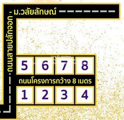 DSL-195.2Line ID: 0655869872 หรือ giantmw หรือ @yem0202nFacebook: https://bit.ly/3vdegO8Fanpage: https://bit.ly/488TrlDสนใจสั่งซื้อหนังสือ ALCPT ติดต่อตาม Contact ด้านบน: https://www.youtube.com/watch?v=rNYxsRQsEQghttps://www.youtube.com/watch?v=mfhKv9VnSp4&t=164s.ขายที่ดินแบ่งแปลง 113.5 ตร.ว. ใกล้ ม.วลัยลักษณ์ ท่าศาลา จ.นครศรีธรรมราช เริ่มต้น 5,000 บาท/ตร.ว..รายละเอียดทรัพย์ที่ขาย: เอกสารสิทธิ์เป็นโฉนด (น.ส.4 จ)1. แปลงที่ 1 และ 5 (ติดถนน): 5,600 บาท/ตร.ว. หรือ 635,600 บาท2. แปลงที่ 8 และ 4: 5,000 บาท/ตร.ว. หรือ 567,500 บาท3. แปลงที่ 7 และ 3: 5,400 บ