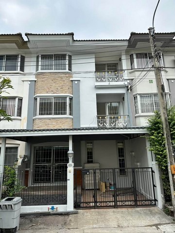 RTJ2321ให้เช่าทาวโฮม 3ชั้น ศุภาลัย นวลจันทร์ 64  ใกล้ทางด่วนเอกมัย-รามอินทรา ใกล้| รถไฟฟ้าสายสีชมพู สถานีวัชรพล, มัยลาภ, รามอินทรา กม.6 ใกล้ เซ็นทรัล อีสต์วิลล์ และ CDC เนื้อที่21.9 ตร.ว  พื้นที่ใช้สอย 165.43 ตารางเมตร 4 ห้องนอน · 3 ห้องน้ำ  แอร์ 5 เครื่อง 1ที่จอดรถ สนใจติดต่อคุณเจี๊ยบ 092-851-6969Line:keti2522**ไม่รับสัตว์เลี้ยง / ไม่รับจดทะเบียนบริษัท**ราคาเช่า  22,000/เดือน เงื่อนไขการเช่า:สัญญาขั้นต่ำ 