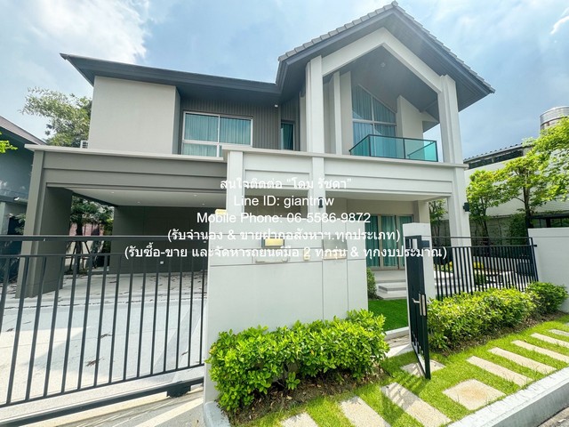 DSL-1123.1 ให้เช่า บ้าน บ้านเดี่ยวหรู 2 ชั้น บางกอก บูเลอวาร์ด ซิกเนเจอร์ ลาดพร้าว-เสรีไทย (Bangkok Boulevard Signature Ladprao–Serithai) 98 ตร.ว. 3 น 4 น้ำ 4 จอดรถ 160000 บาทต่อเด
