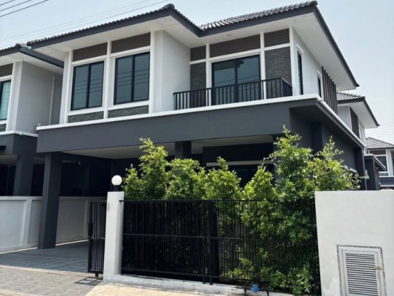 บ้านเดี่ยวในโครงการ Zen2 by Sivalai สันกำแพง บ้านหลังใหม่ เฟอร์นิเจอร์ใหม่ทั้งหลัง ยังไม่เคยมีผู้เข้าอาศัย น้ำไม่ท่วม