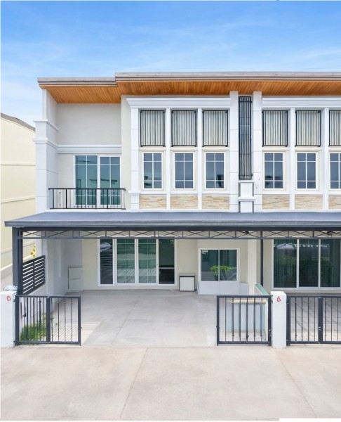 มจพ. 890ม. ให้เช่าทาวน์โฮม 2 ชั้น แปลงมุม 4นอน 3น้ำ ใกล้โรงเรียนวัดเขมาภิรตาราม 800 ม. พื้นที่ 22 ตร.ว. พื้นที่ใช้สอย 180 ตร.ม. บ้านโปร่งสว่าง ร่มรื่น หันทิศใต้ เหมาะอยู่อาศัยหรือโฮมออฟฟิศ จอดรถ 2 คัน ค่าเช่า 23,999 บาท/เดือนKMUTNB 890m.Wongsawang Ratchada Two-Story Corner Townhome 4Beds 3Baths Wat Khemapirataram School 800m. Land area 22 sq.wah 180sq.m. usable space. Bright airy home facing south with a peaceful atmosphere, suitable for family living or home office, with parking for 2cars. Monthly rent 23,999Baht.ถนนพิบูลสงคราม แขวงบางเขน เขตเมืองนนทบุรี จังหวั�