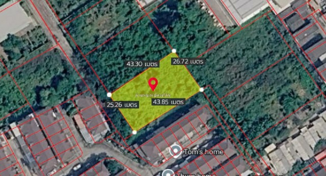 ขายที่ดิน 288.5 ตรว. บางกระดี่1 ย่านพระราม 2 ทำเลศักยภาพสูงที่เติบโตอย่างต่อเนื่องสภาพแวดล้อมเป็นธรรมชาติ เงียบสงบ เป็นส่วนตัว แต่เดินทางเข้า-ออกเมืองได้อย่างสะดวกสบายรายละเอียด & จุดเด่น- ที่ดิน 288.5 ตรว. บางกระดี่1 แยก 9-2- รูปแปลงสี่เหลี่ยมสวยงาม หน้ากว้าง 25 เมตร ลึก 43 เมตร จัดวางแปลนง่าย- ติดถนนคอนกรีตหน้าแปลง เดินรถเข้า-ออกได้สะดวกสบาย- ผังเมืองสีเหลือง รองรับ�