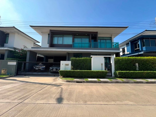 ให้เช่า #บ้านเดี่ยว  หมู่บ้านเศรษฐสิริ กรุงเทพกรีฑา #ใกล้รรนานาชาติไบรท์ตัน 095-1642956 AE