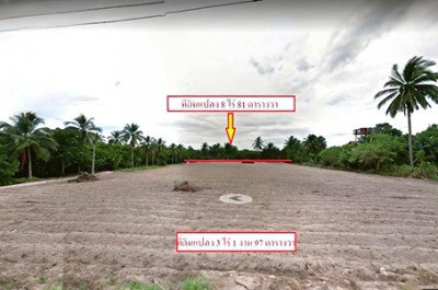 #ขายที่ดินศรีราชาชลบุรี#ขายที่ดินศรีราชาขนาด 11 ไร่????ผังสีเหลือง????ตำบลเขาคันทรง อำเภอศรีราชา จังหวัดชลบุรี????พิเศษลดราคาเหลือไร่ละ 1.9  ล้านบาท     (ปกติราคาไร่ละ 3.5 ล้านบาท)✅รายละเอียด: ????ที่ดินแบ่งเป็น 2 แปลง:แปลงที่ 1: 8 ไร่ 81 ตารางวา แปลงที่ 2: 3 ไร่ 1 งาน 97 ตารางวา???? ทำเลที่ตั้ง: ใกล้ EAST WATER หุบบอน และใกล้นิคมอุตสาหกรรม เหมราช บ่อวิน และ ปิ่นทอง โครงการ 1, 2, 3???? เดินทางสะดวก: มีถนน