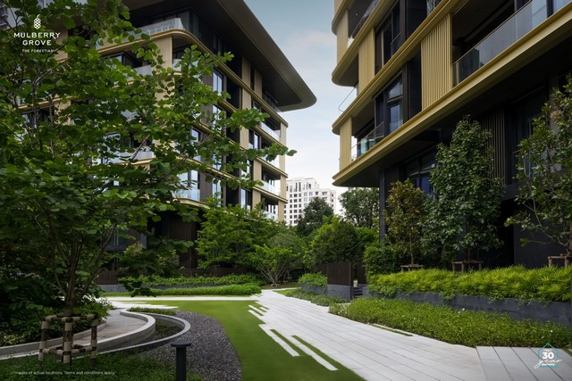 ขาย Mulberry Grove The Forestias Condominiums คอนโดซูเปอร์ลักชัวรีภายใน The Forestias บนถนนบางนา-ตราด กม.7 ออกแบบเพื่อการอยู่อาศัยแบบ Multi-Generational Living เชื่อมโยงพื้นที่พักอาศัยกับธรรมชาติและพื้นที่สีเขียวของโครงการรายละเอียดห้อง- ประเภท 1 ห้องนอน- ขนาดเริ่มต้น 62.70 ตร.ม.- ห้องตัวอย่างอ้างอิงจากขนาดเริ่มต้นของโครงการ- รายละเอียดชั้นและจำนวนห้องน้ำ: โปรดสอบถามเพิ่มเติมจุดเด่น- โครงการ Low-Rise จำนวน 6 อาคาร �