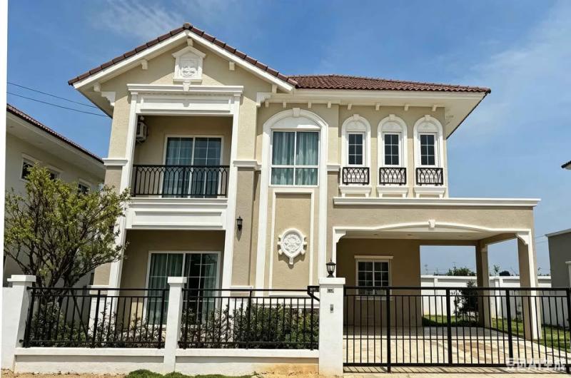 RHT2802ให้เช่าบ้านเดี่ยว2ชั้น เลี้ยงสัตว์ตัวเล็กได้ ย่านบางนา–ศรีวารี เดินทางสะดวก เชื่อมต่อบางนา–ตราด  ,ลาดกระบัง  ,มอเตอร์เวย์  โครงการ แลนซีโอ เพรสทีจ บางนา - ศรีวารีเนื้อที่ประมาณ50ตารางวา พื้นที่ใช้สอย 134   ตร.ม.3 ห้องนอน 3 ห้องน้ำ สนใจติดต่อAgent : คุณเจี๊ยบ 092-851-6969ID Line :keti2522ราคาเช่า 30,000/เดือนที่ตั้งต.ศีรษะจระเข้ใหญ่ อ.บางเสาธง จ.สมุทรปราการLanceo Prestige Bangna – Sriwaree บ้านสวยสไตล์ French Colonial 3 ห�