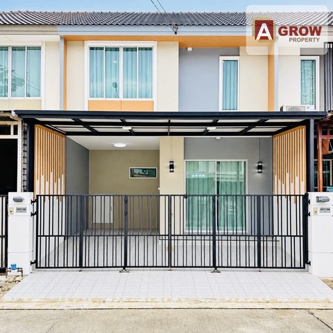 หมู่บ้านพฤกวิวล์62/1 (ซ.5) สถานที่ตั้ง : ถนนนิมิตรใหม่ แขวงทรายกองดิน เขตคลองสามวา กรุงเทพมหานคร 10510 ราคา 2,390,000 บาท (ฟรีโอน)รายละเอียดบ้าน-ทาวน์เฮ้าส์ 2ชั้น เนื้อที่ 17.5 ตารางวา-3ห้องนอน-2ห้องน้ำ -1ห้องครัว-1ที่จอดรถ (จอดหน้าบ้านได้อีก1คัน) -เปลี่ยนชุดสุขภัณฑ์ให้ใหม่ทั้งหมด -พื้นชั้นบน-ชั้นล่างปูกระเบื้องแกรนิตโต้-ประตูหน้าต่างเปลี่ยนเป็นอลูมิเนียมทั้งหลัง-ระบบไฟเปลี่ย
