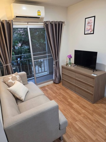 2 Bedroom Condo for Rent and Sale at Lumpini Ville Sukhumvit 76 Bearing Station 2Location: Lumpini Ville Sukhumvit 76 Bearing Station 2, Samrong Nuea, Mueang Samut PrakanContact Aekachai (Aui)T. 089-799-5598Line ID : @auiauiaui001 (add @ in front)Room details- 2 bedrooms 1 bathroom- Size 39 sqm- 2nd floor, low rise building- 3 air conditioners, TV, refrigerator, microwave, washing machine and water heater- Fully furnished, ready to move in- 1 parking space- No petsRental- 25,000 THB per month for 1 year contract- 30,000 THB per month for 1 to 6 months- Also available for sale at 4,300,000 THBNearby- Project shuttle to BTS- Imperial World Samrong about 1 km- Easy access to Sukhumvit Road and Old Railway RoadProject facilities- Swimming pool and garden- Fitness- 24 hour security, CCTV and key card access- Car parking